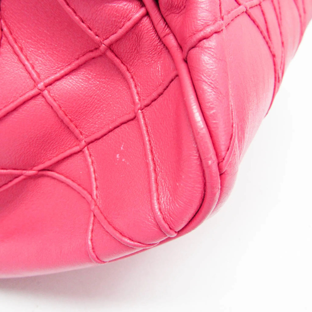 CHRISTIAN DIOR Pink Leather Shoulder Bag - Picture 5 of 16